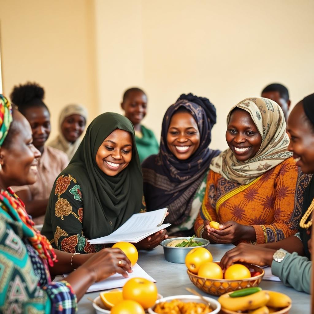Community nutrition education workshop